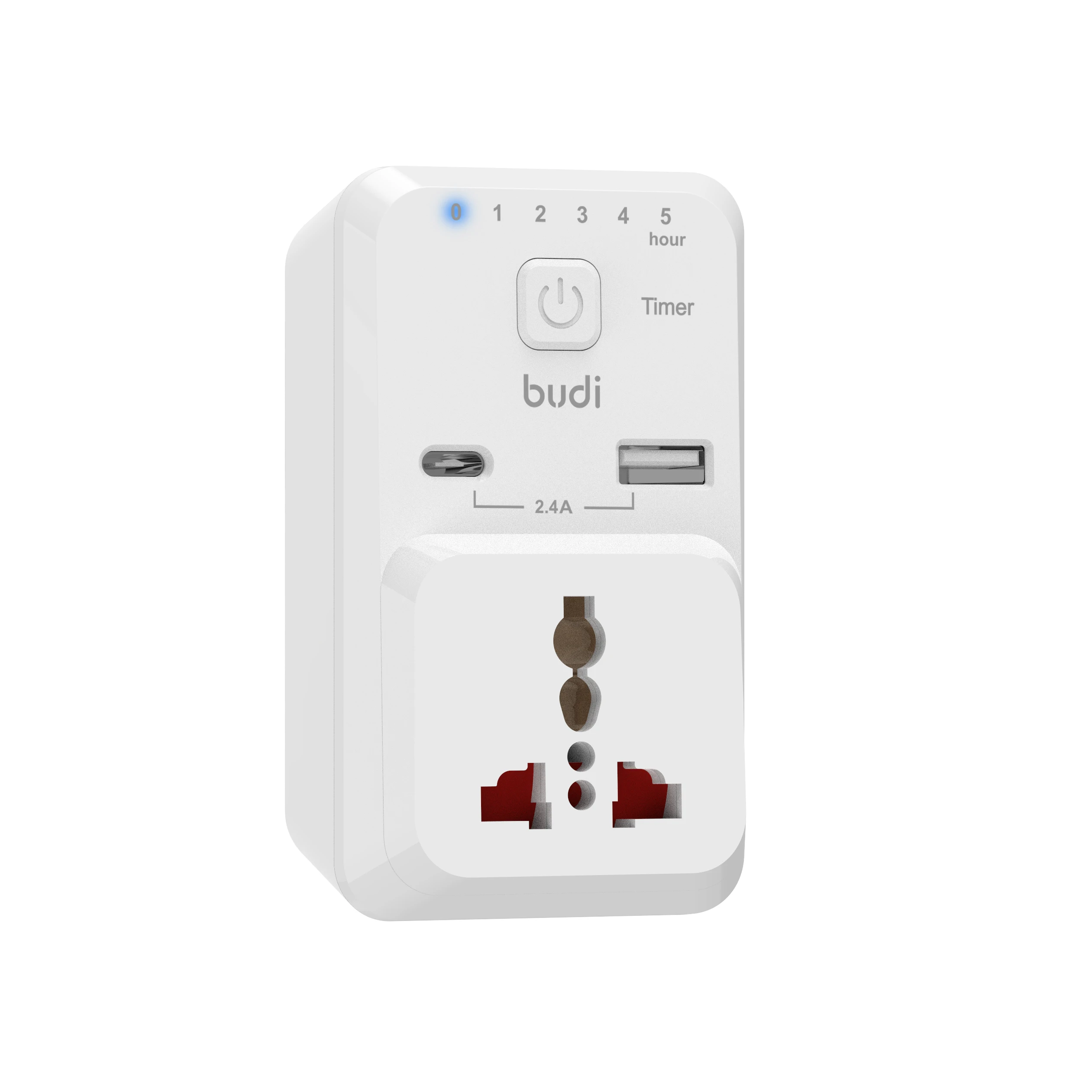budi usb port battery timer power tool usb charger timer control smart travel charger for mobile phones charger cable with timer