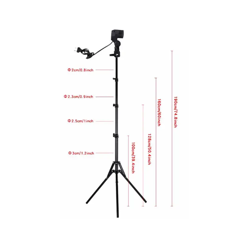 Sinjialight grow lights accessories timer cord tripod hanger adjustable lanyard