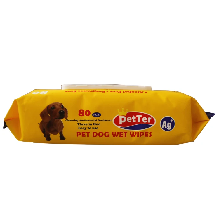 Natte Doekjes Sterilize Islak Mendil Cat Puppy Paw Wipes
