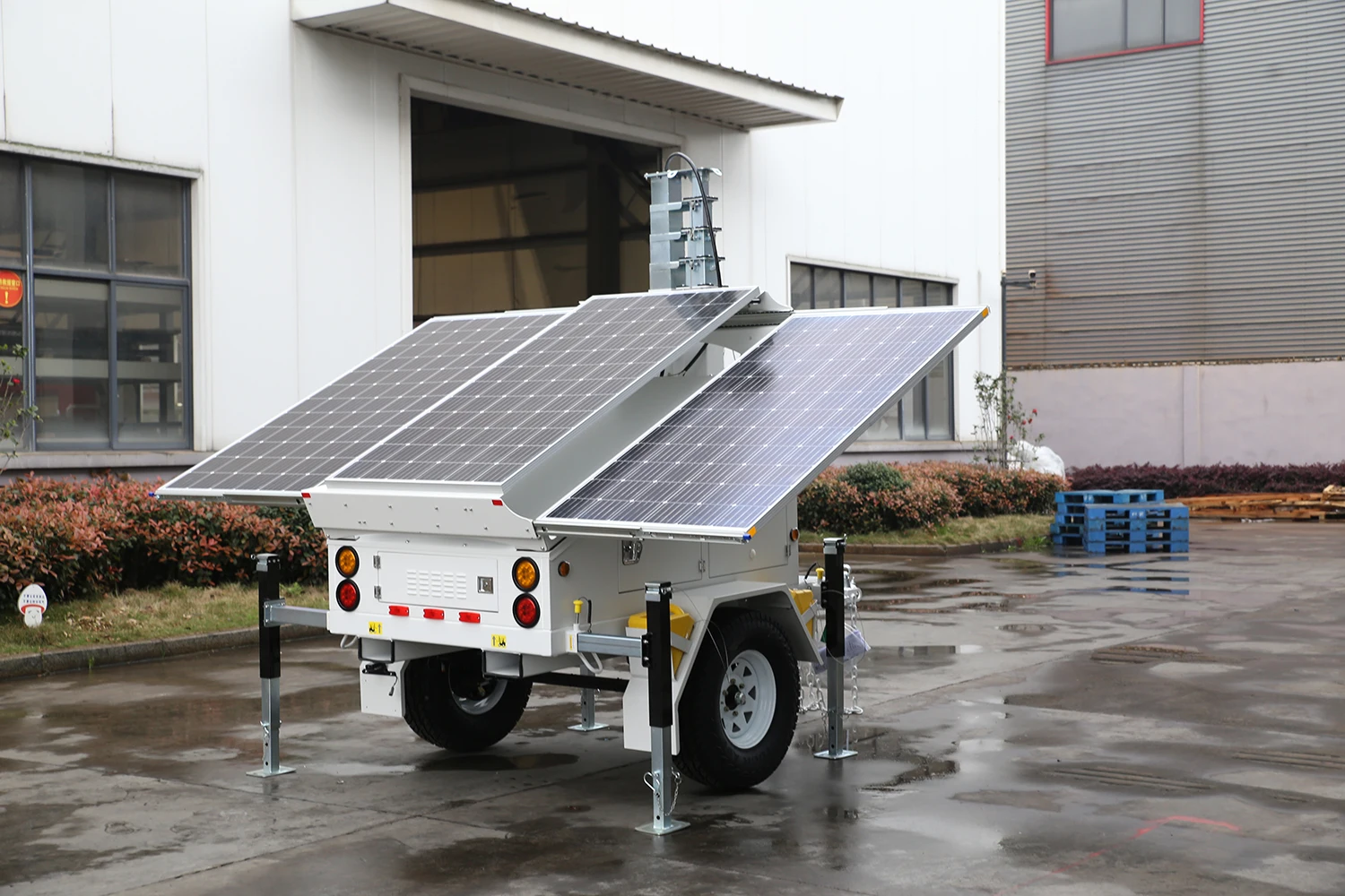 Solar Trailer Emergency Rescue Construction Industrial  Solar Energy Storage