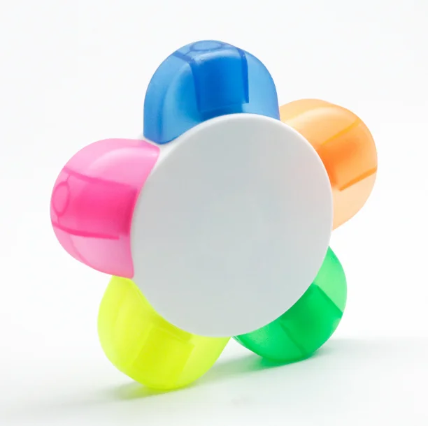 Рекламный подарок высококачественный профессиональный маркер в форме цветка с 5 зубцами