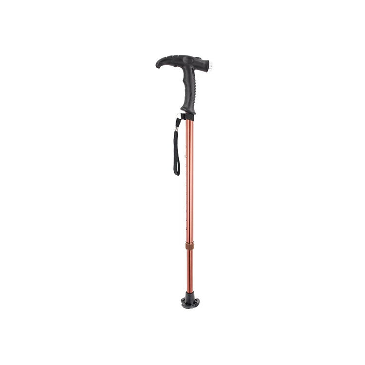 
Best selling products rehabilitation therapy supplies NL-WS-1625 with lights telescopic walking stick cane,walking aid cane 