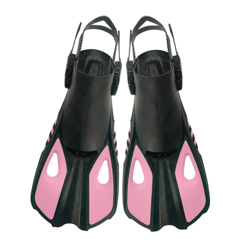 Adult Size TPR+PP Professional training flippers underwater swimming TPR rubber scuba free diving fins