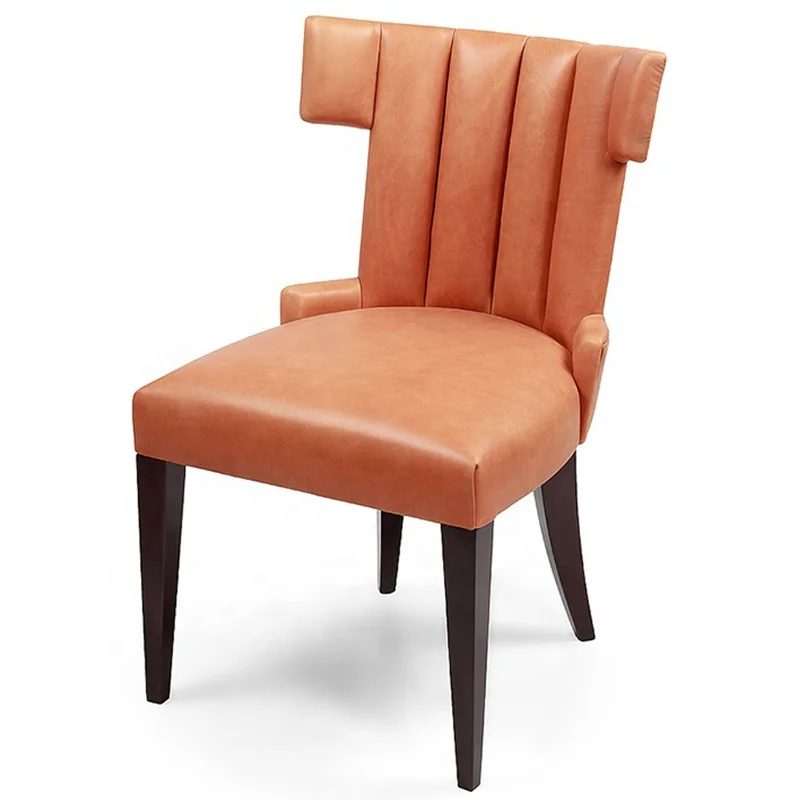 Современная ткань с высокой спинкой мебель для столовой роскошный обеденный стул