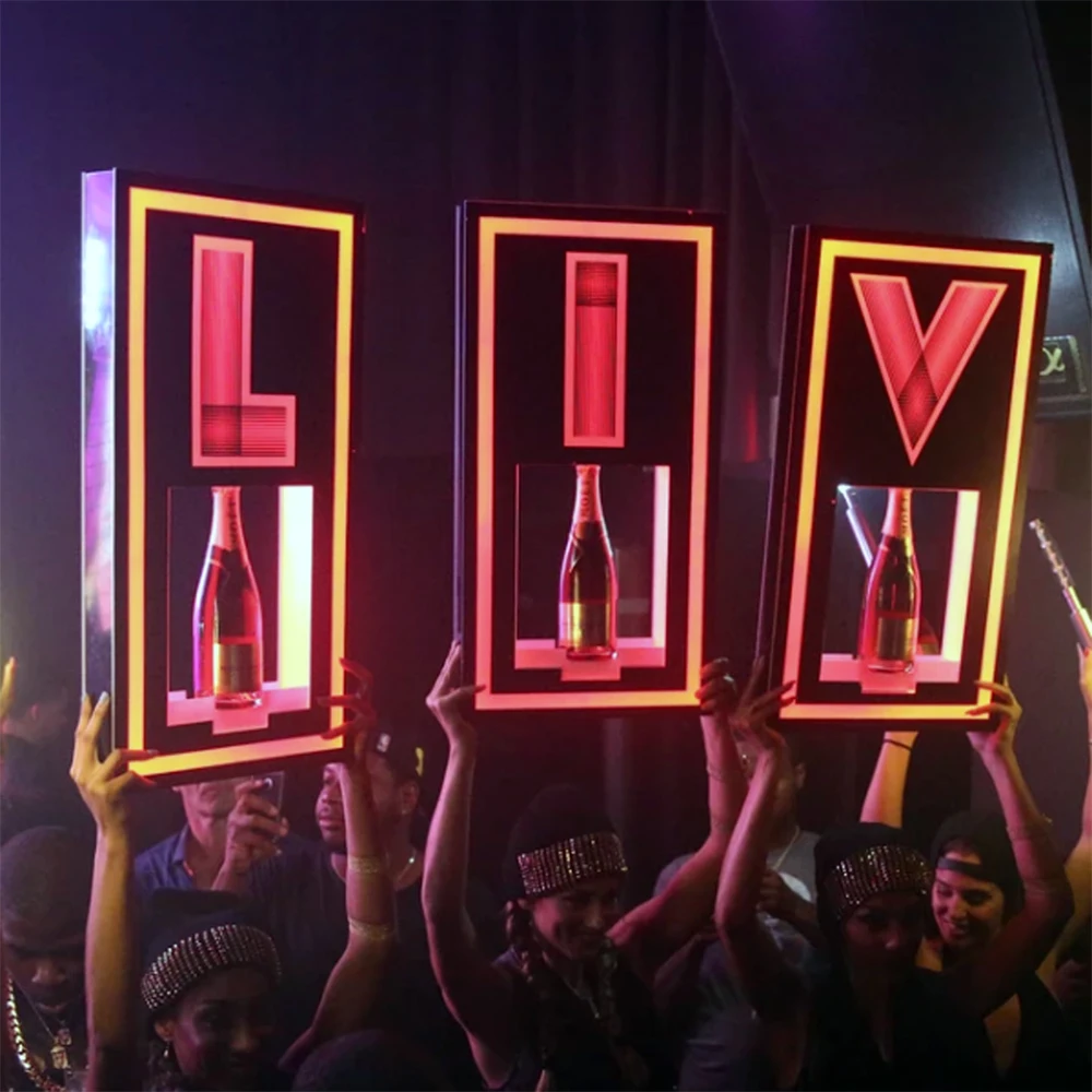 
Las Vegas Miami nightclub supplier vendor balloon bottle service glorifier vip bottle presenter for bar, party,pub,lounge 
