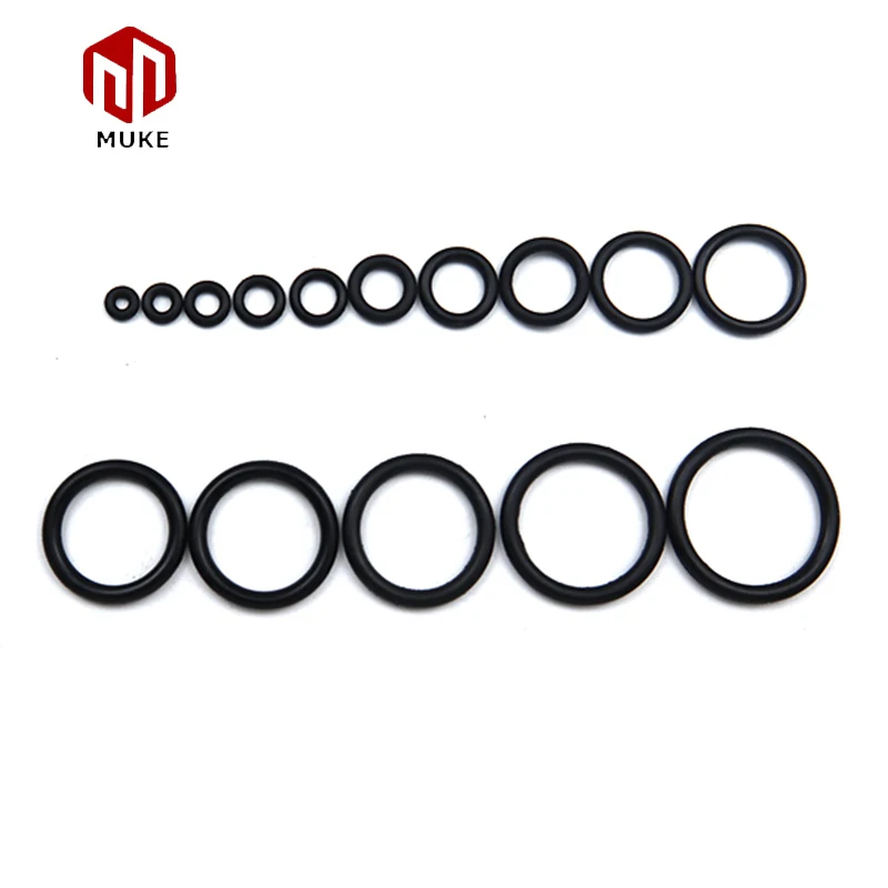 200pcs Universal Rubber O-Ring Metric Assortment Set Gasket Seal Kit NBR Drop Shipping