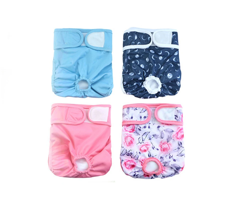 Evening Reusable Dog Diapers, Highly Absorbent, Washable and Eco-friendly Sanitary Napkin Panties
