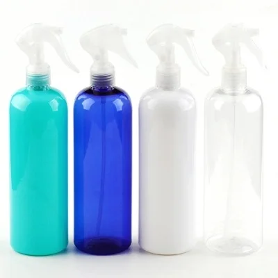 Custom Clear Fine Mist Hair Spray Bottles With Trigger 100ml 300ml 500ml Empty Plastic Bottle Sprayers Hand Trigger Spray Bottle