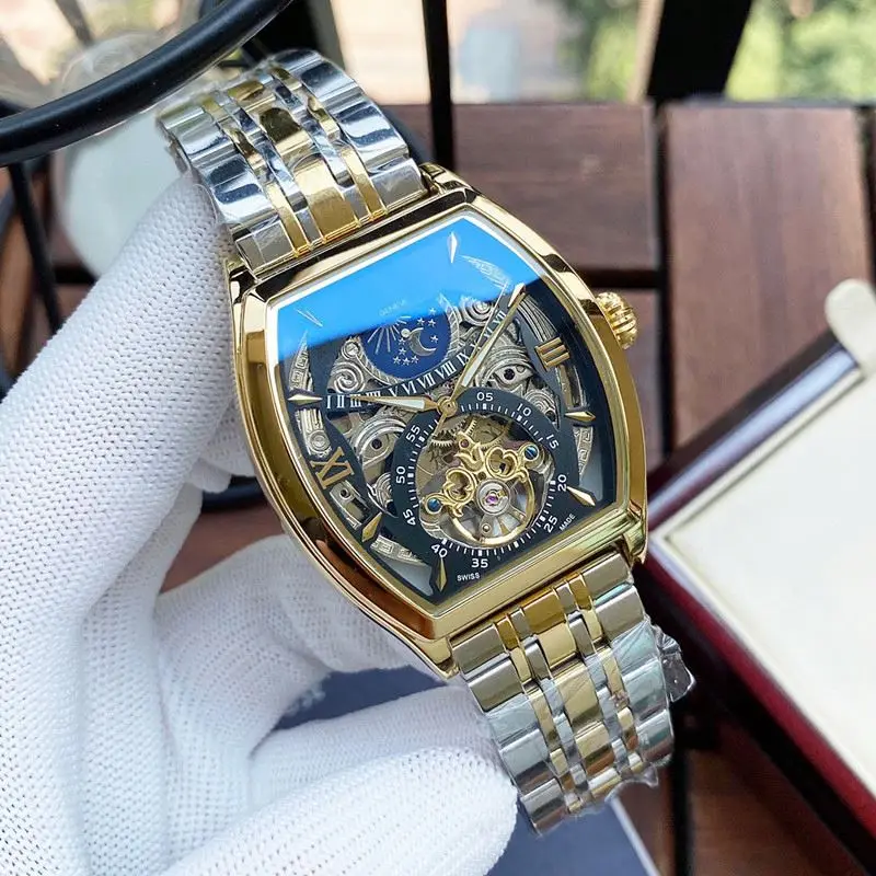 Free shipping-VC. water proof.luxury mechanical automatic. business. quartz. Switzerland