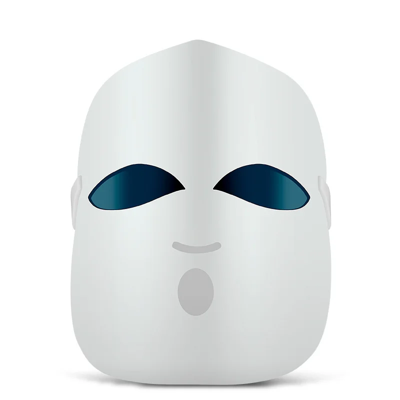 Headlight spectrometer red and blue LED mask