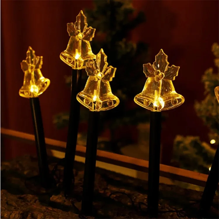 Hot selling solar snowman Christmas courtyard decoration outdoor garden atmosphere landscape ground lamp