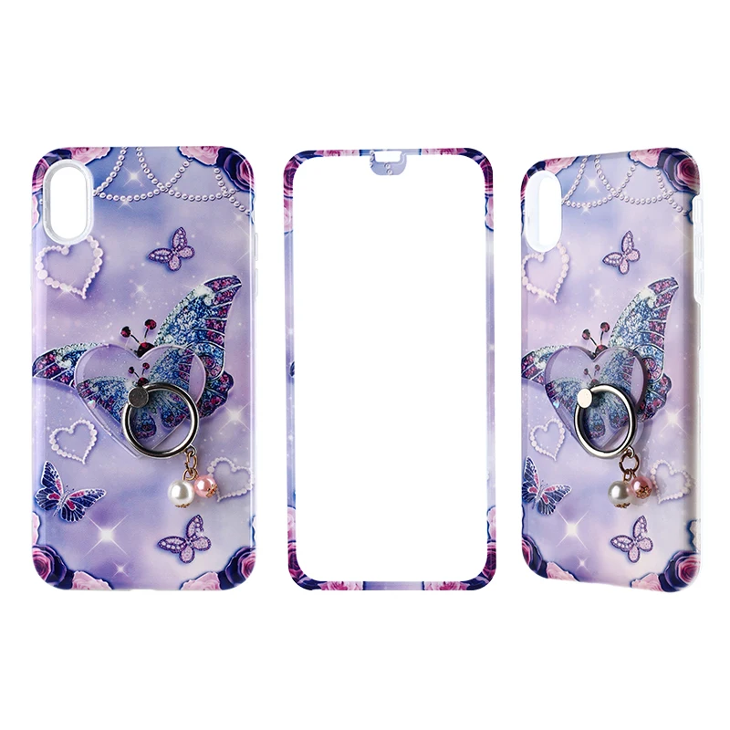 Custom case with Designer Tempered Glass Phone Case, Mobile Cases Covers Shells Housing Movil Fundas For Iphone