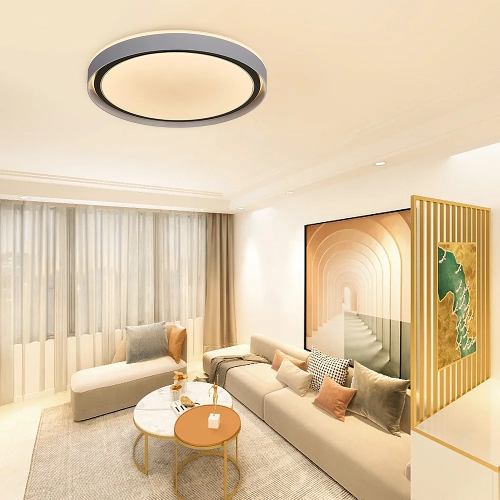 Round led ceiling lamps modern design for bedroom 24W36W48W 3000k 4000k sri lanka led ceiling light cheap ceiling lamp led