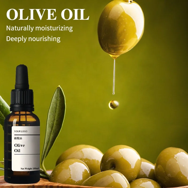 Extra Virgin Olive Oil Food Grade Olea Europaea  Fruit Oil CAS 8001-25-0 for Baby Care Skin Care