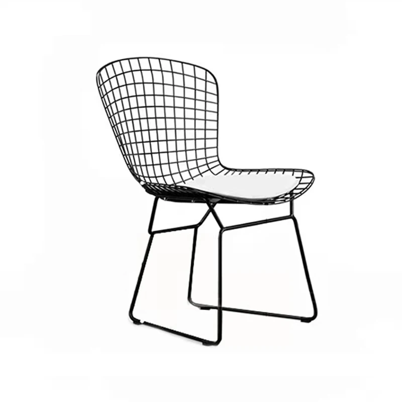 Private Label Luxury Nordic Modern Restaurant Living Room Hotel Outdoor Iron Chair