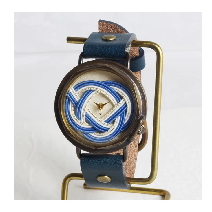 
Украшение на циферблате mizuhiki, оптовая продажа, наручные часы унисекс 