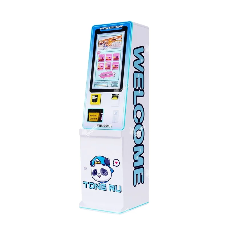 24 hours Coin Exchange Machines bill to coin Bill Bank Automatic Cash Money Changer Coin Change Dispenser Token Machine