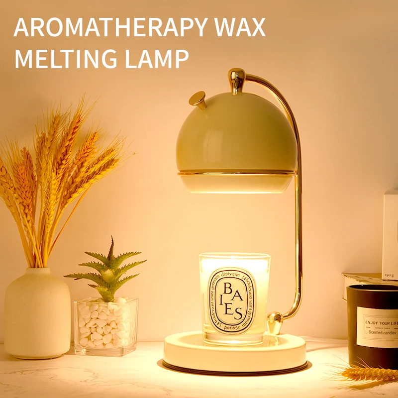 Wholesale Wax Melting Night Lamp Electric Burner Aromatherapy Scented Table Lamp Tabletop Bedroom Decorative Candles Warmer Lamp