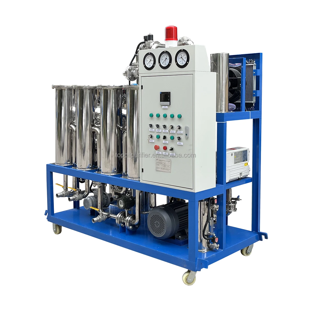 TYF Stainless Steel EHC  Phosphate Ester Fluid Purification System