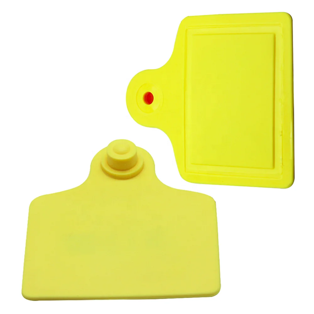 ISO18000-6C/EPC GEN2  UHF animal ear tag for Cattle/ Cow/ Pig with Laser printing