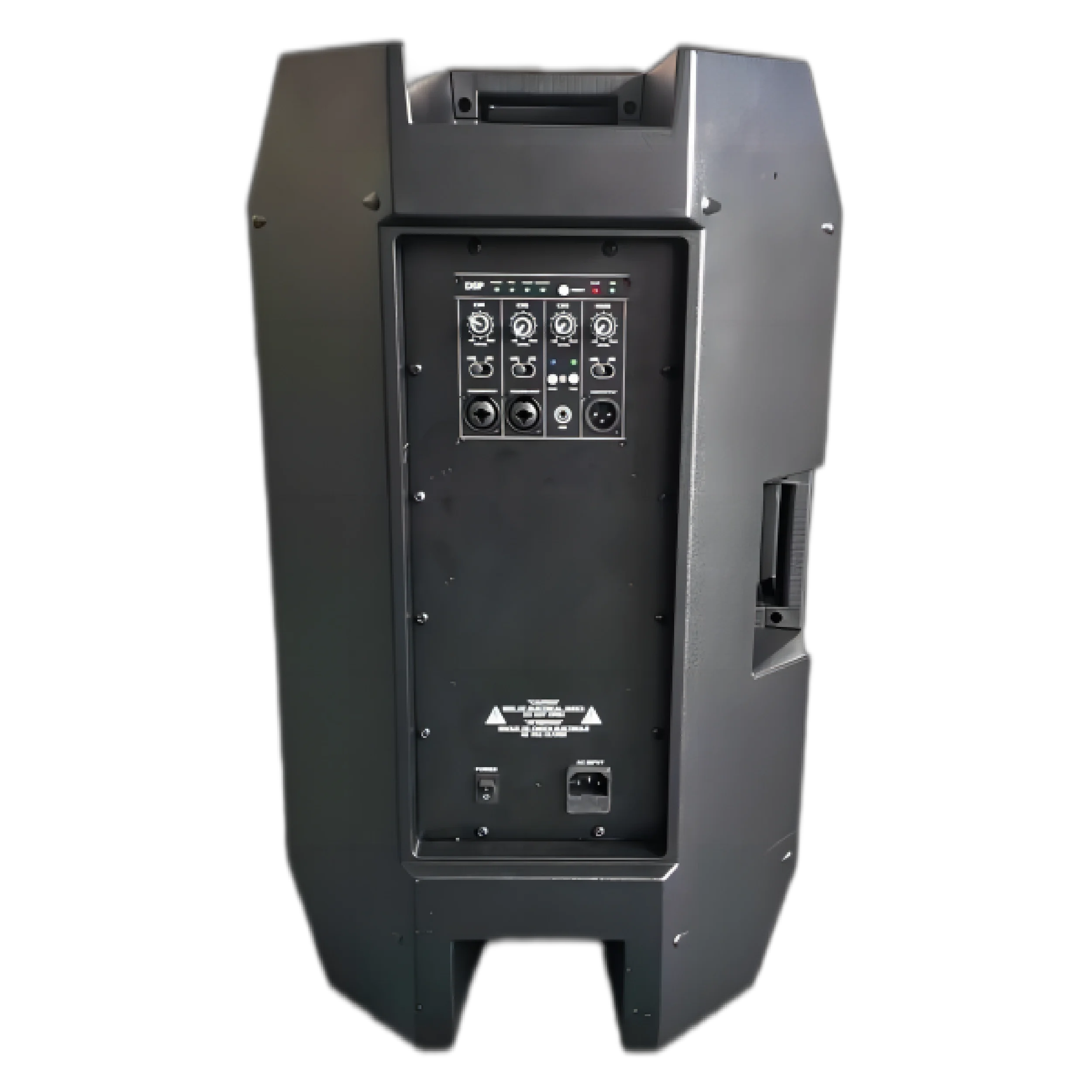 PA active speaker V3-series 12/15 inch 700W Powered speaker Professional plastic active Speaker with DSP, FIR Filter,bluetooth