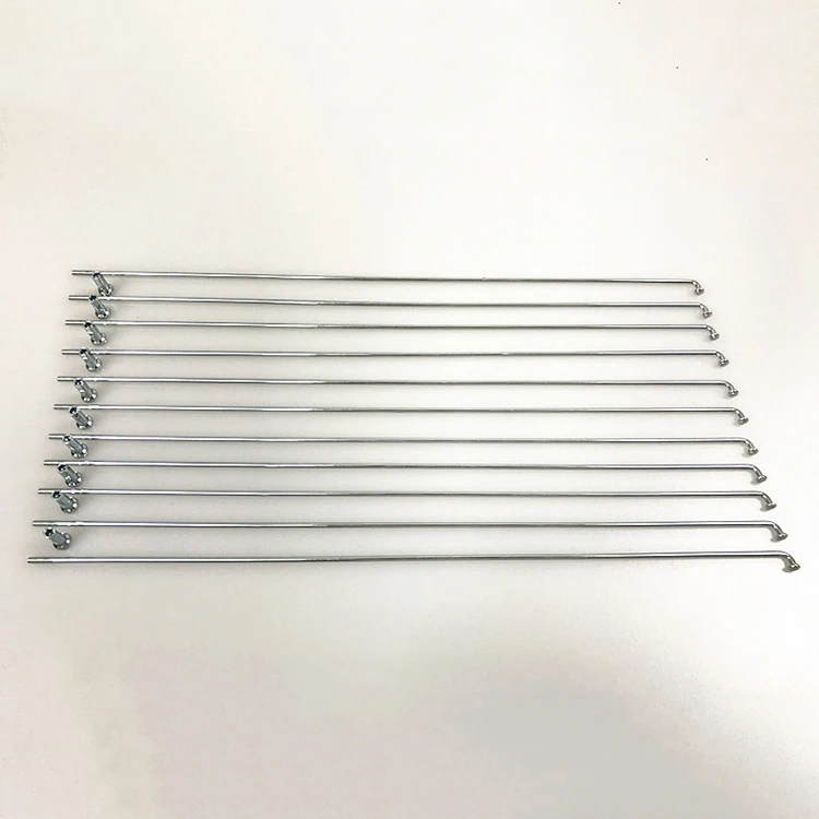 
Steel bicycle spoke with nipple 12GX274mm 