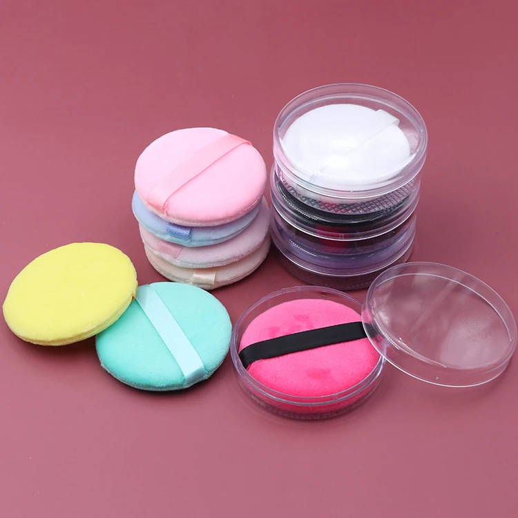 Wholesales Colorful soft puff professional Air Cushion BB Cream Puff Makeup Foundation Sponge Facial Smooth Cosmetic Powder Puff