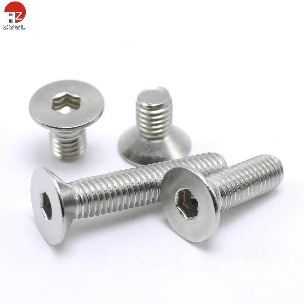 Factory customized  Stainless Steel SS201,SS303 Nut And Bolt Sizes