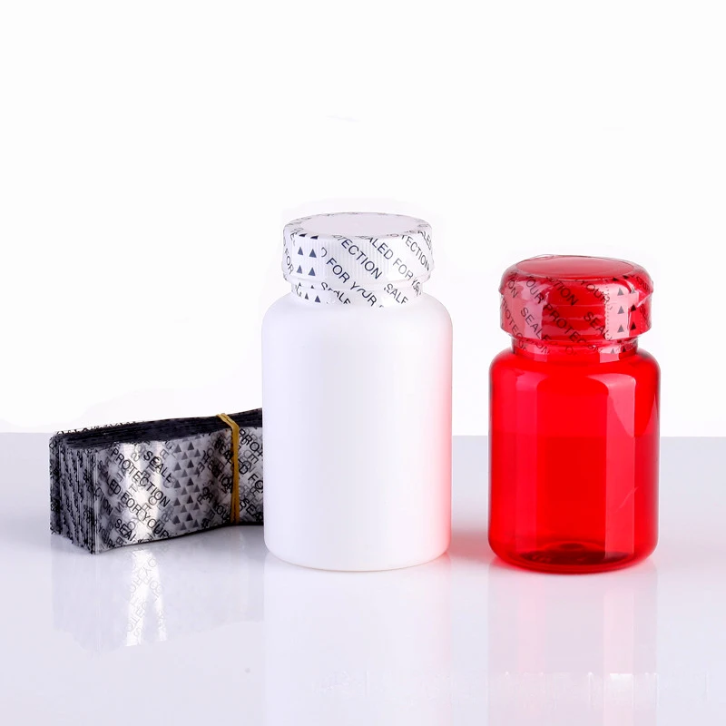 Customized Size color Printing Perforated Heat Shrink Wrap Bands Shrink Safe Sealed Band For Bottle Necks Jars Cap Seal