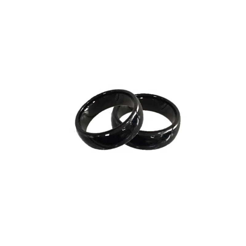 Cool Ceramic ring NFC mini tag 13.56Mhz smart ring for payment