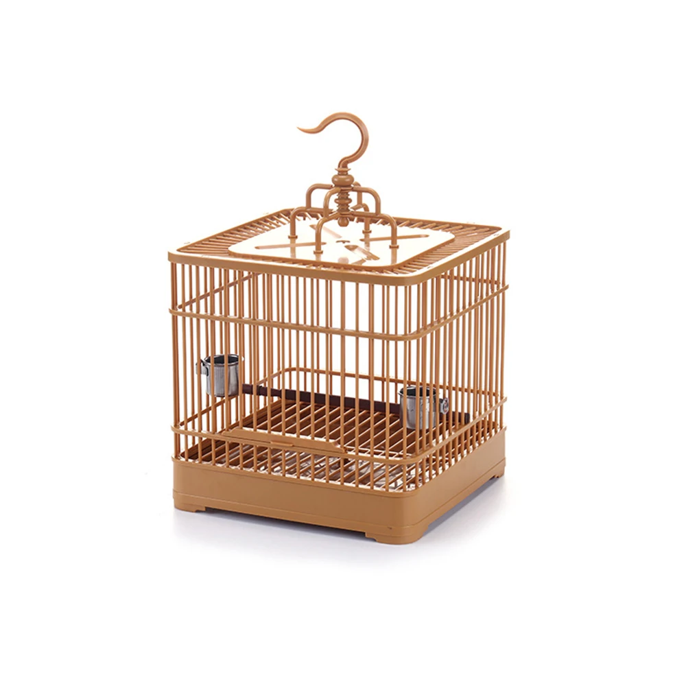 China Styles Plastic Pet Birds Cage Durable Cheap Quadrate Pigeon Cage