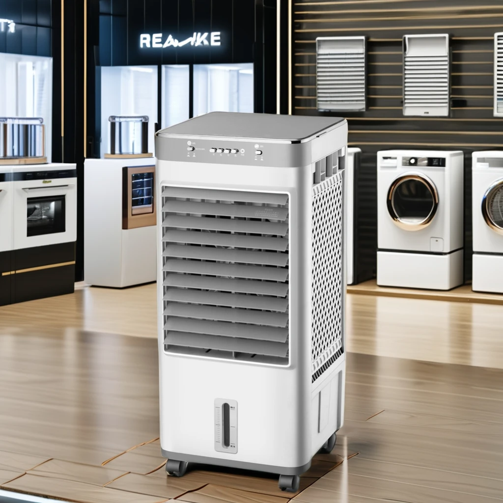45W 220V-240V внутренний наружный Испарительный воздухоохладитель 2100 м3/ч Охлаждающая вода портативный новый кондиционер для дома и гостиничного номера