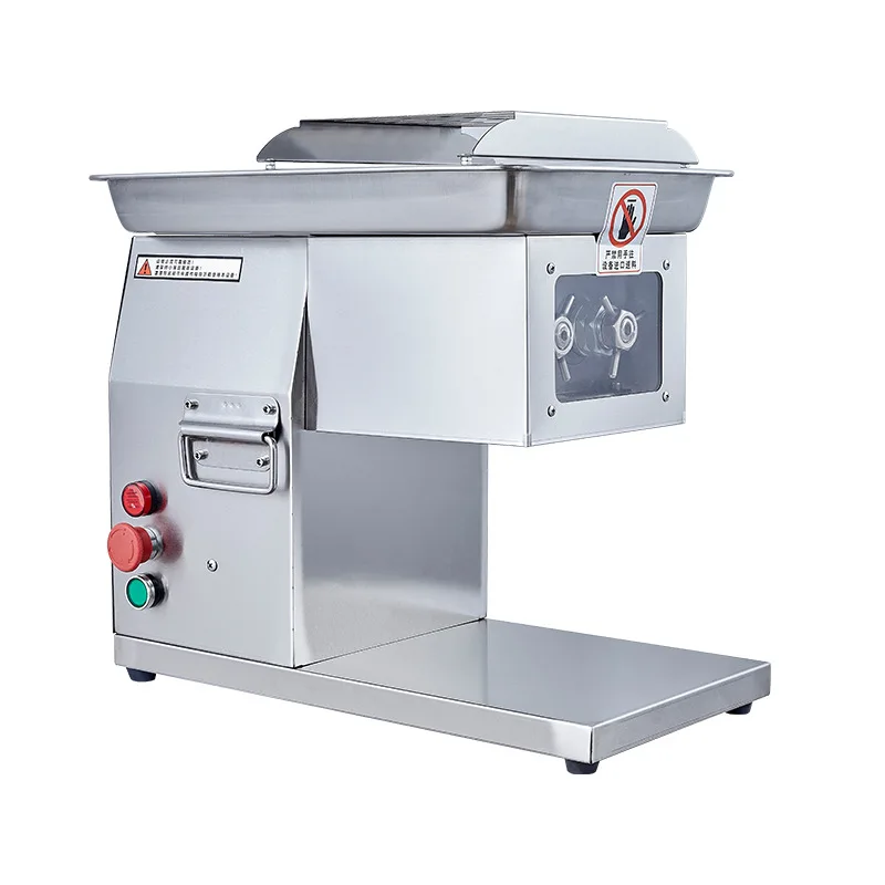 Automatic Electric Meat Strips Cutting Machine Commercial Meat Slicer
