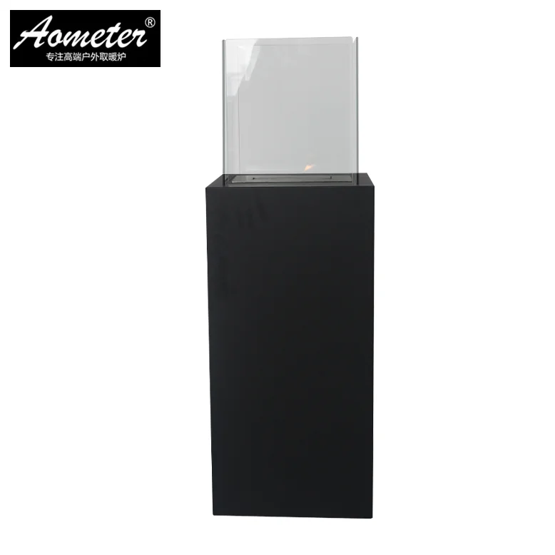 Direct Manufacturer Free Standing Table Top Square Fire Pit Oem Bio Ethanol Outdoor Indoor Fireplace Heater