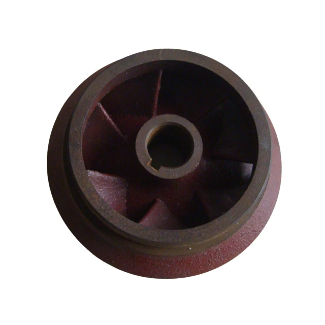 Factory outlet OEM high quality water pump iron impeller customized cast impeller
