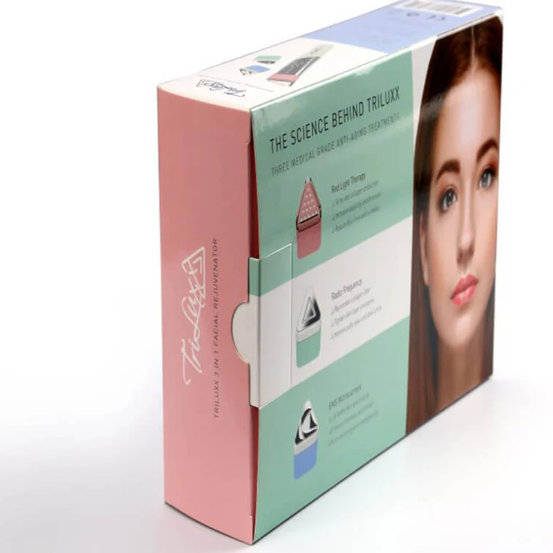 Wholesale custom manufacture cheap price cardboard wig hair packaging box with ear