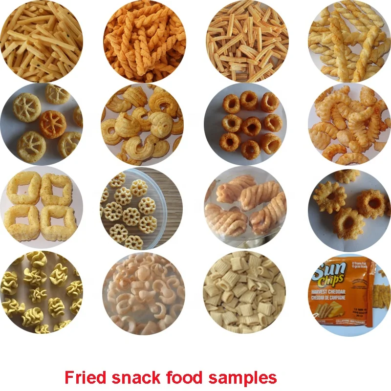 core snack production line snacks making machine snack food production line
