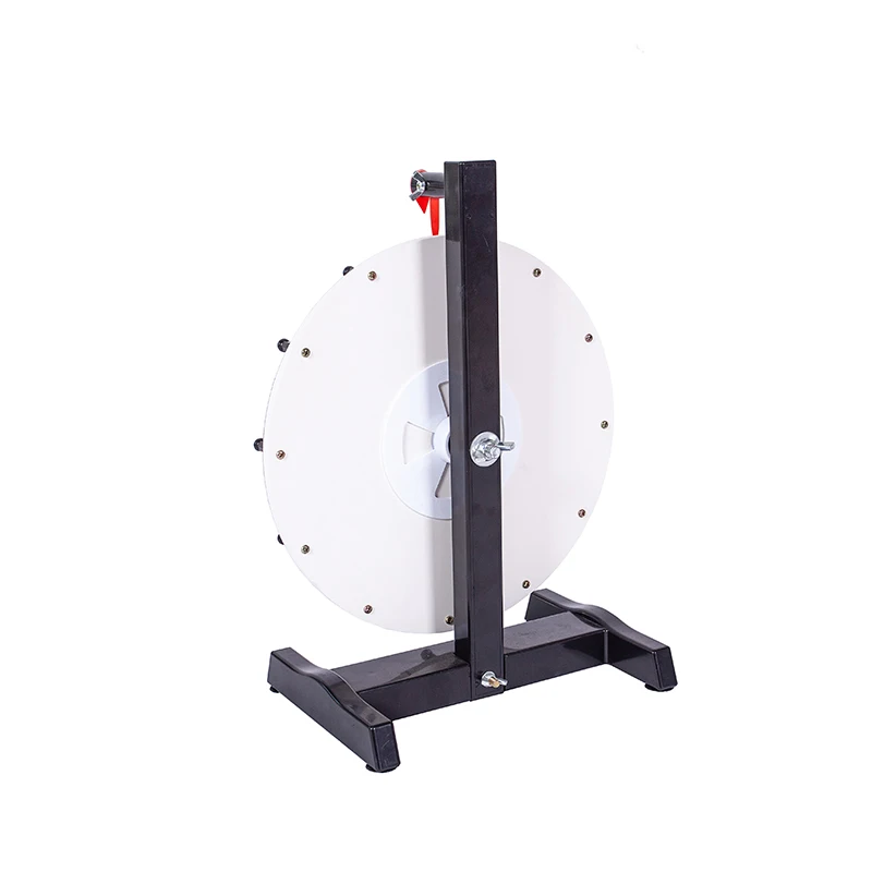 12 Inch Spinning Prize Wheel 14 Slots Color Tabletop Roulette Wheel for Carnival Trade Show and Win Fortune Spin Games