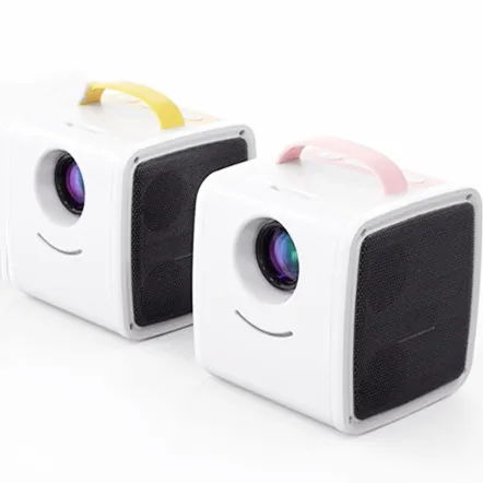 Asher 2020 New Kids Cartoon 30 Ansi Lumens 60 inch Video Portable Home Theater 1920*1080 Resolution LCD Small Mini Projector Q2