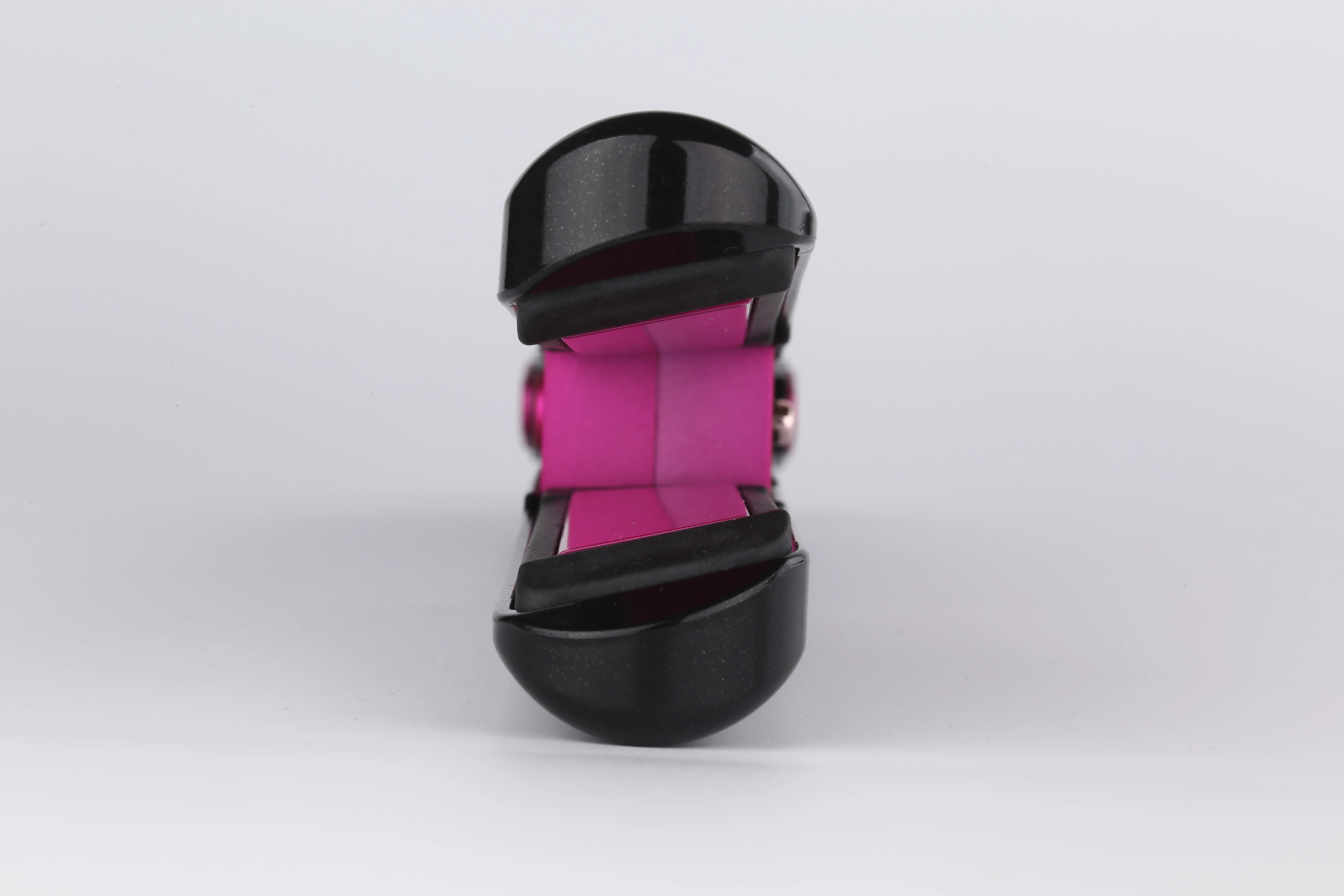 Профессиональный салон красоты для укладки волос Curl металлическая тату-машинка черный вращающийся волосы щипцы завивки выпрямитель и бигуди 2 в 1