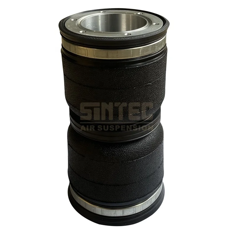 2S100P01 Universal Double Convoluted Rubber Air Spring Bag Bellow Lift Ride Suspension Shock Kit Price For Car