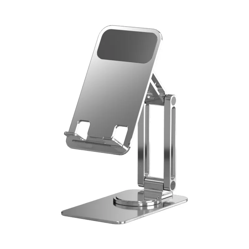 360 - degree rotating metal aluminum alloy heat dissipation folding portable tablet phone holder desktop