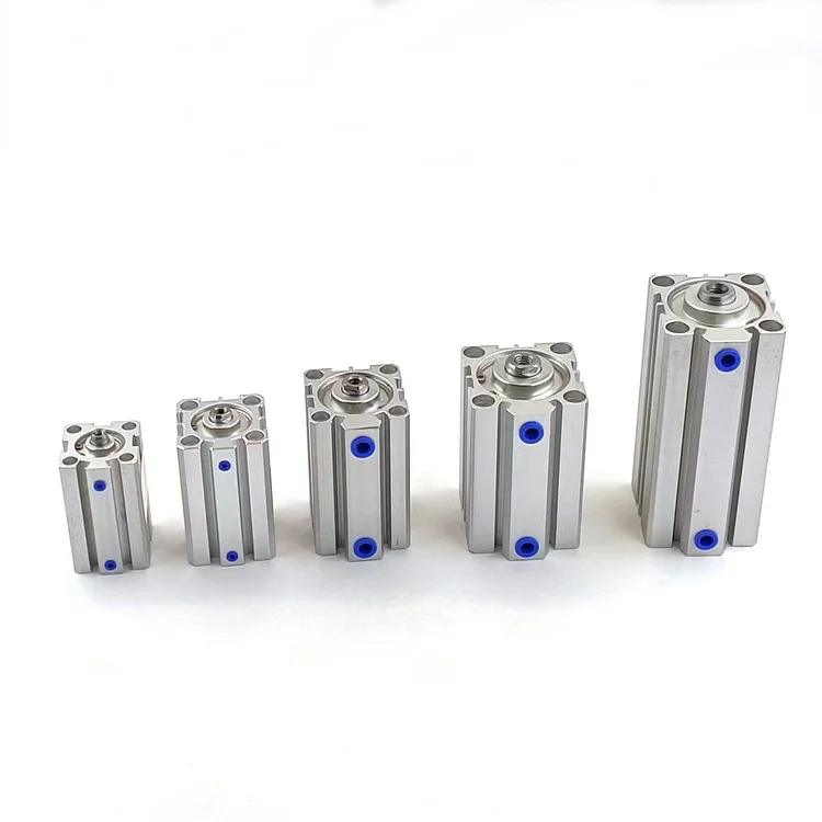 SDA Series Double Acting Pneumatic Compressed Air Compact hydraulic cylinder