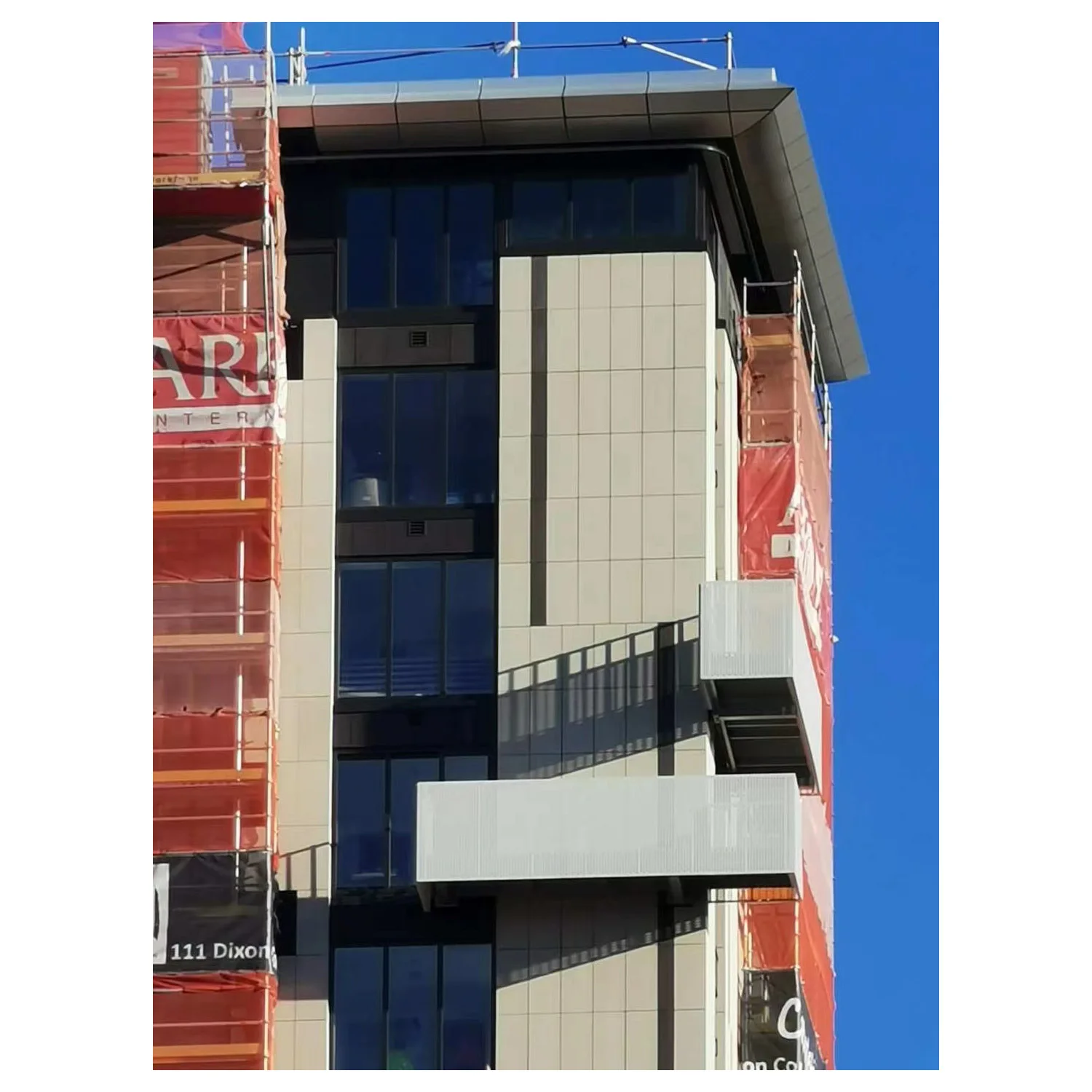 sunshade curtain wall ceramic terracotta facade panel terracotta panel