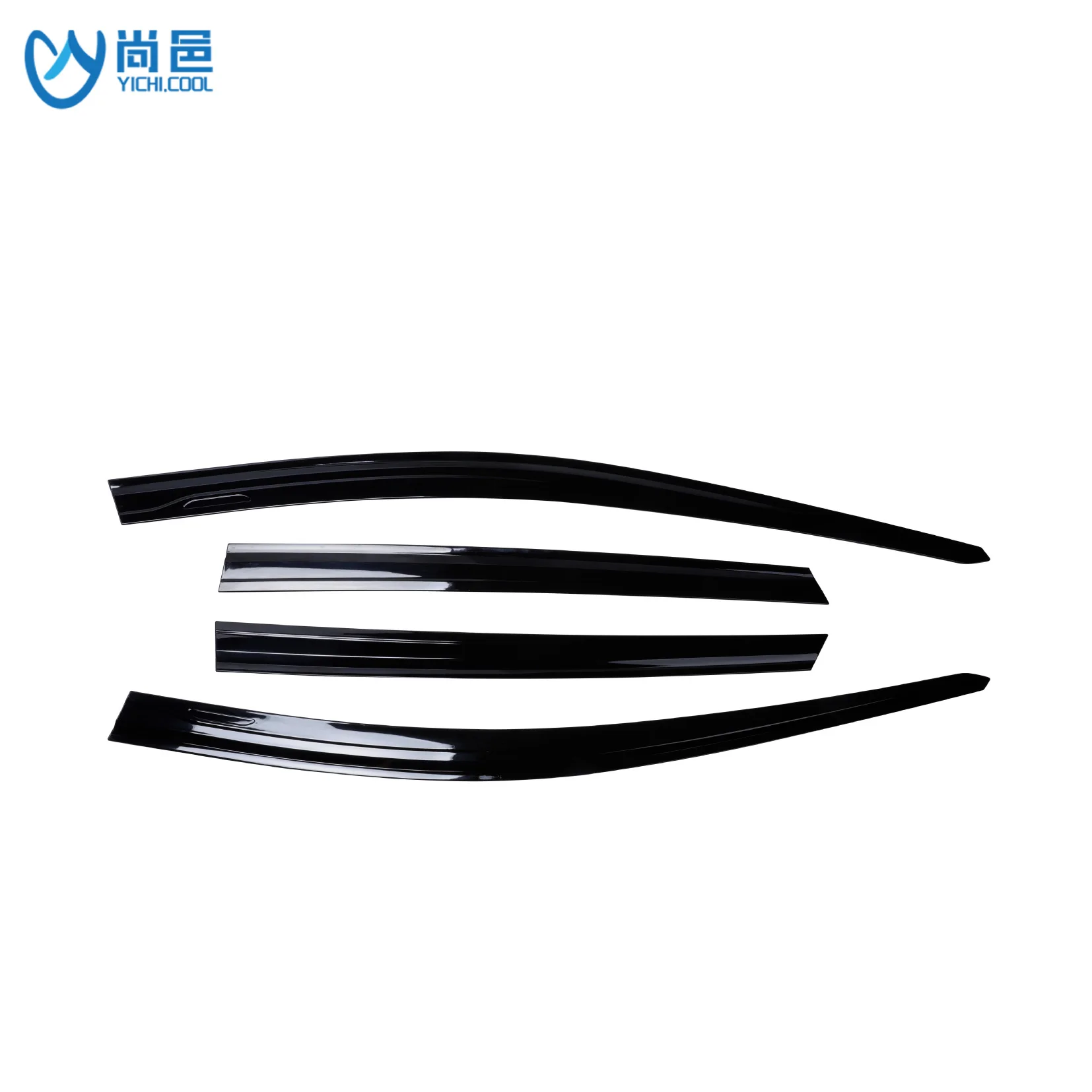 Customized Wholesale Car Exterior Accessories PC Rain Window Deflector For Volkswagen VW ID3/4 Auto Sun Visor