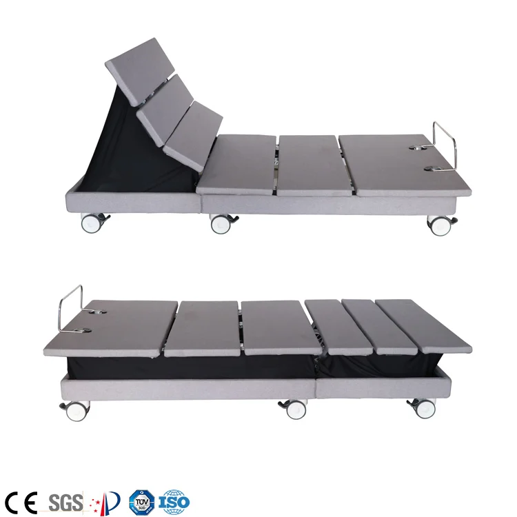 
L041 2020 New Fashion King Bed Uk Wireless Electric Bed 