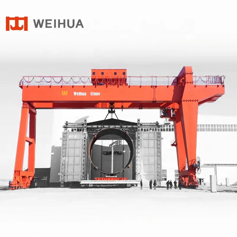 WEIHUA MG Тип двойная балка 25 тонн козловой кран с пролетной 12 м высота подъема 8 м