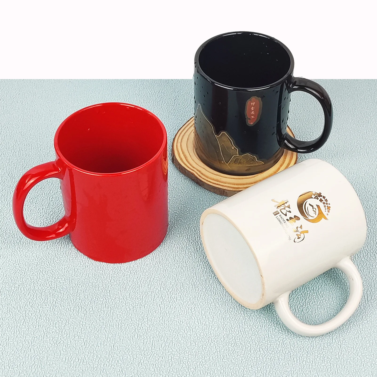 Wholesale Custom Sublimation Mugs 11oz White Sublimation Blanks Tea Coffee Mugs Ceramic Customized Logo