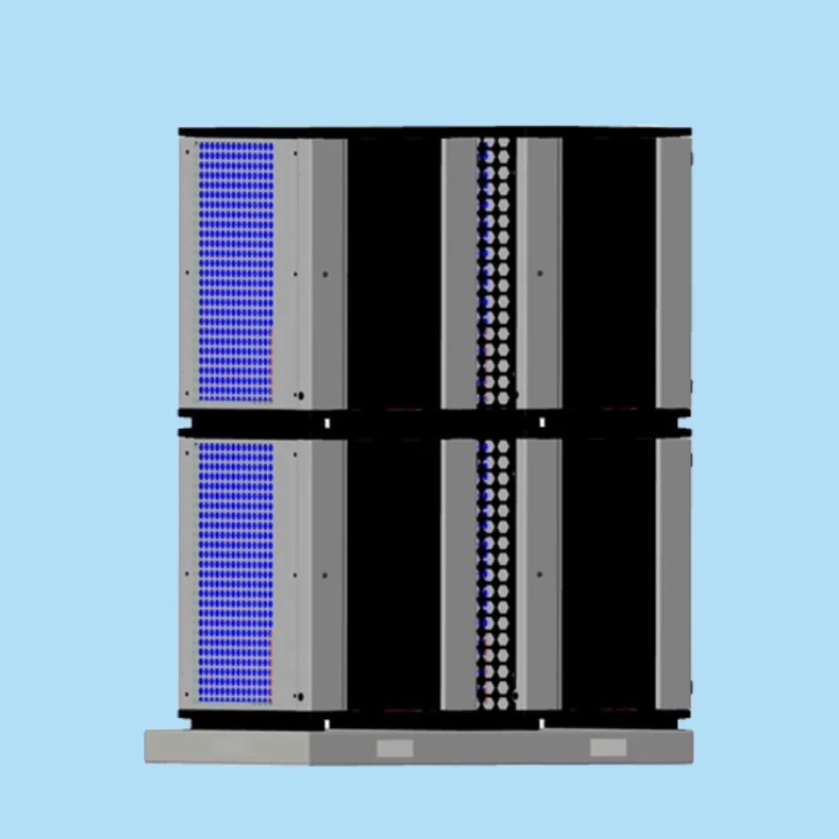 56KW air source R744 heat pump high efficiency DC inverter CO2(R744) High COP Cooling & Heating Heat Pumps