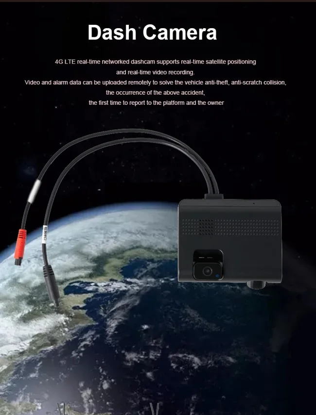 2 Cameras Car Video Recorder security HD 1080P Night Vision  Remote Monitoring 4G Dash Cam